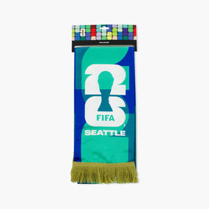 FIFA World Cup 26 Seattle Host City Silhouette Fan Scarf