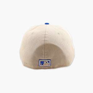 Seattle Mariners Trident Khaki/Royal Fitted Hat