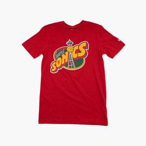 Seattle SuperSonics Scarlet Skyline T-Shirt