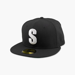 Seattle Mariners Steelheads Basic Black Fitted Hat