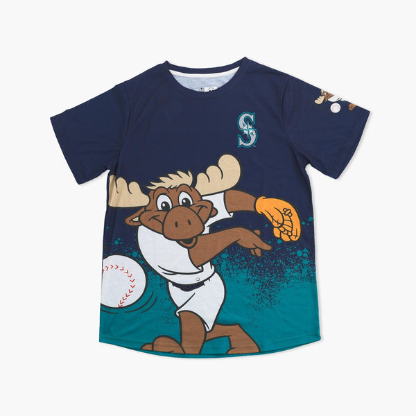 Seattle Mariners Mariner Moose Ace T-Shirt
