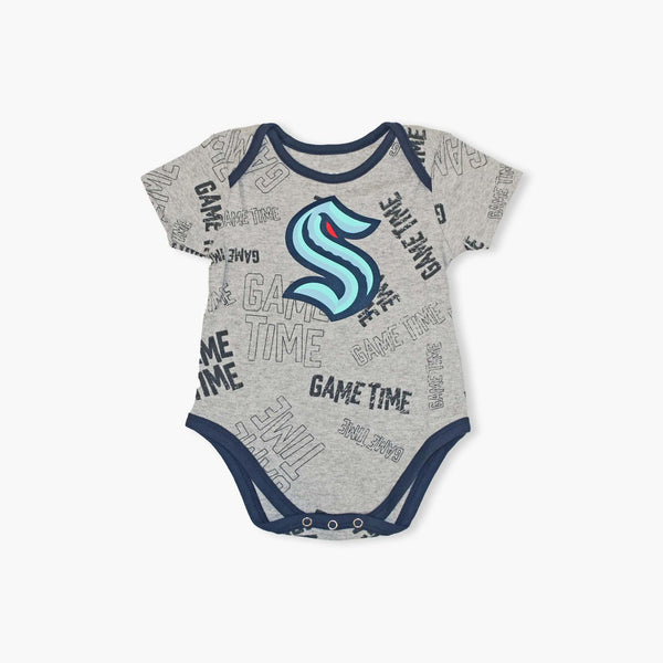 Seattle Kraken 3-Pack Toddler Outfit