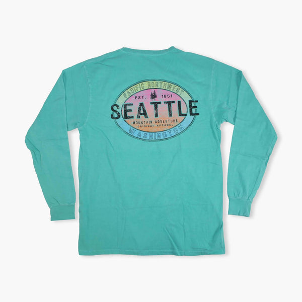 In the Water Pines Seafoam LS