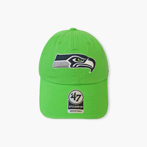 Seattle Seahawks Action Green Clean Up Adjustable Hat