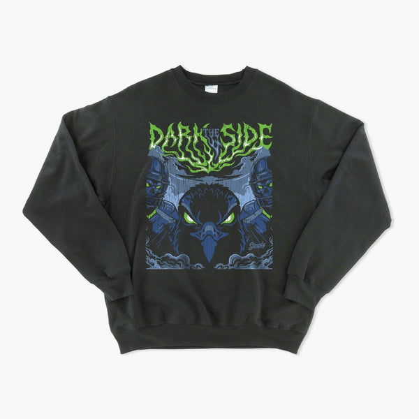 Dark Side Eclipse Black Crewneck