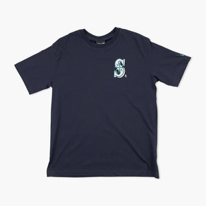 Seattle Mariners Navy Rain City Character T-Shirt