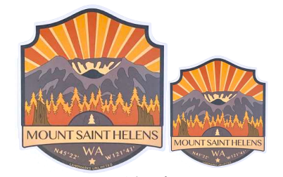 Mount Saint Helens 2.5" Sticker