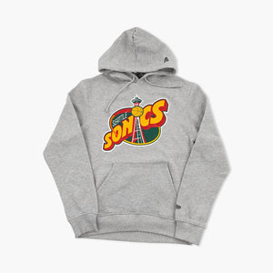 Seattle SuperSonics Grey Space Needle Hoodie
