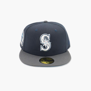 Seattle Mariners 30th Anniversary Black Ice Fitted Hat