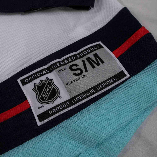 Seattle Kraken Away White Youth Jersey