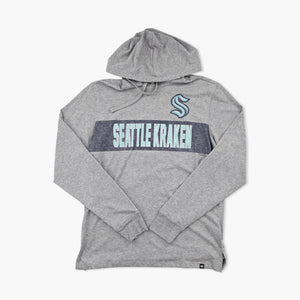 Seattle Kraken Slate Grey Fieldhouse Lightweight Hoodie