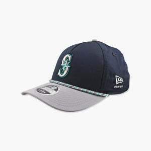 Seattle Mariners Navy/Grey Rope FlexFit Hat