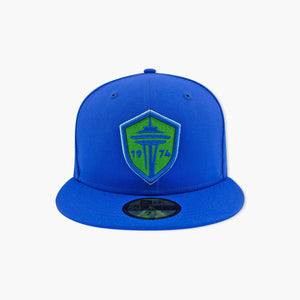 Seattle Sounders Royal Blue Fitted Hat