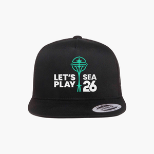 The Let's Play Matchday Black Snapback