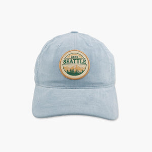 Centrio Pines Dusty Blue Seattle Adjustable Hat