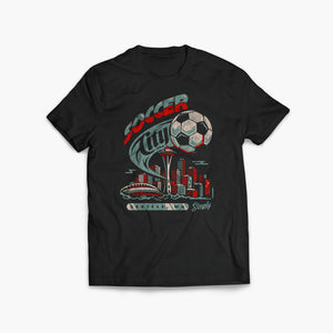 Seattle Soccer City USA Black T-Shirt
