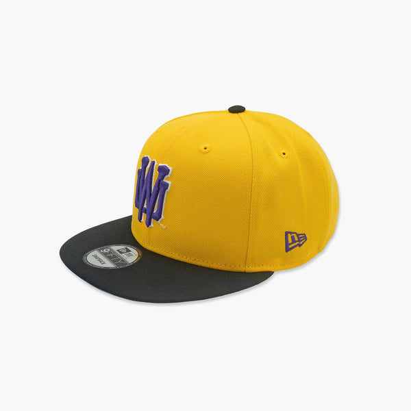 Washington Huskies Vintage Interlock Gold Snapback