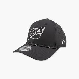 Seattle SuperSonics Black Perforated Orbit Logo FlexFit Hat