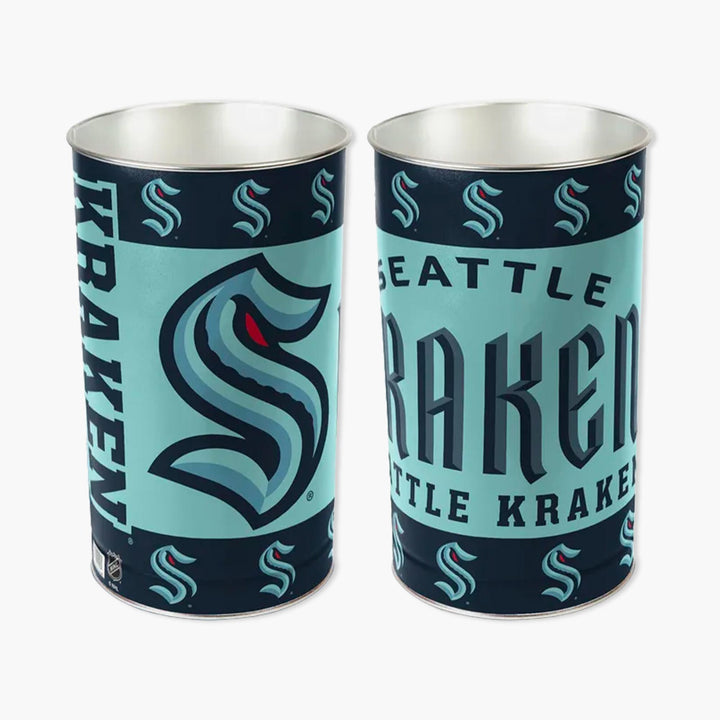 Seattle Kraken Wastebasket