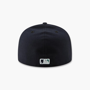 Seattle Mariners Navy 2025 Postseason Side Patch Fitted Hat