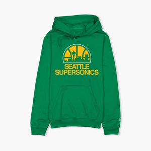 Seattle SuperSonics Green Skyline Hoodie