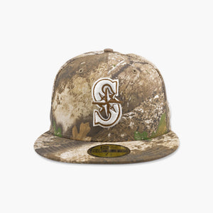 Seattle Mariners Backcountry Camo Fitted Hat