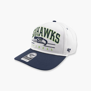 Seattle Seahawks White Roscoe Two Tone Hitch Snapback
