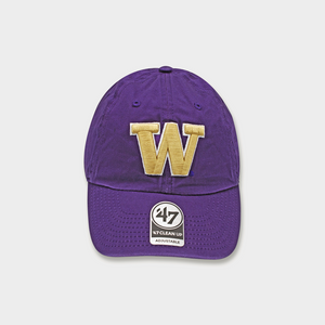 Washington Huskies Purple Clean Up Adjustable Hat