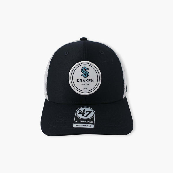 Seattle Kraken Dupree Navy Trucker Hat