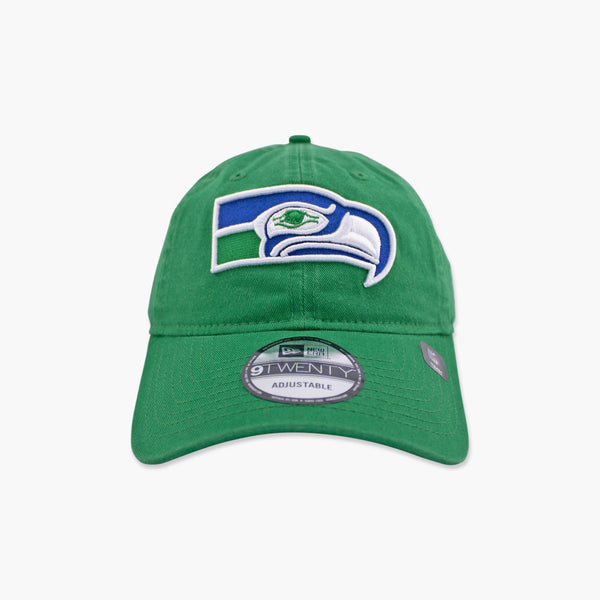 Seattle Seahawks Green Throwback Logo Adjustable Hat