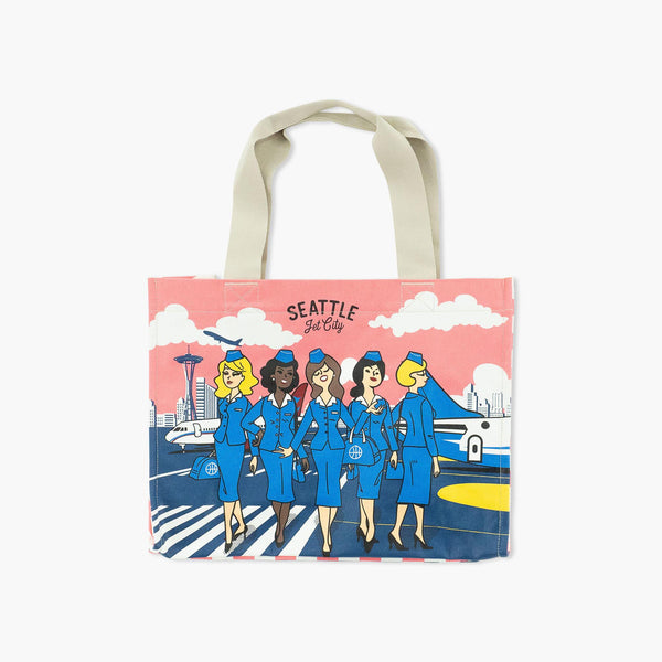 Chalo Seattle Flight Attendents Tote Bag - 3662
