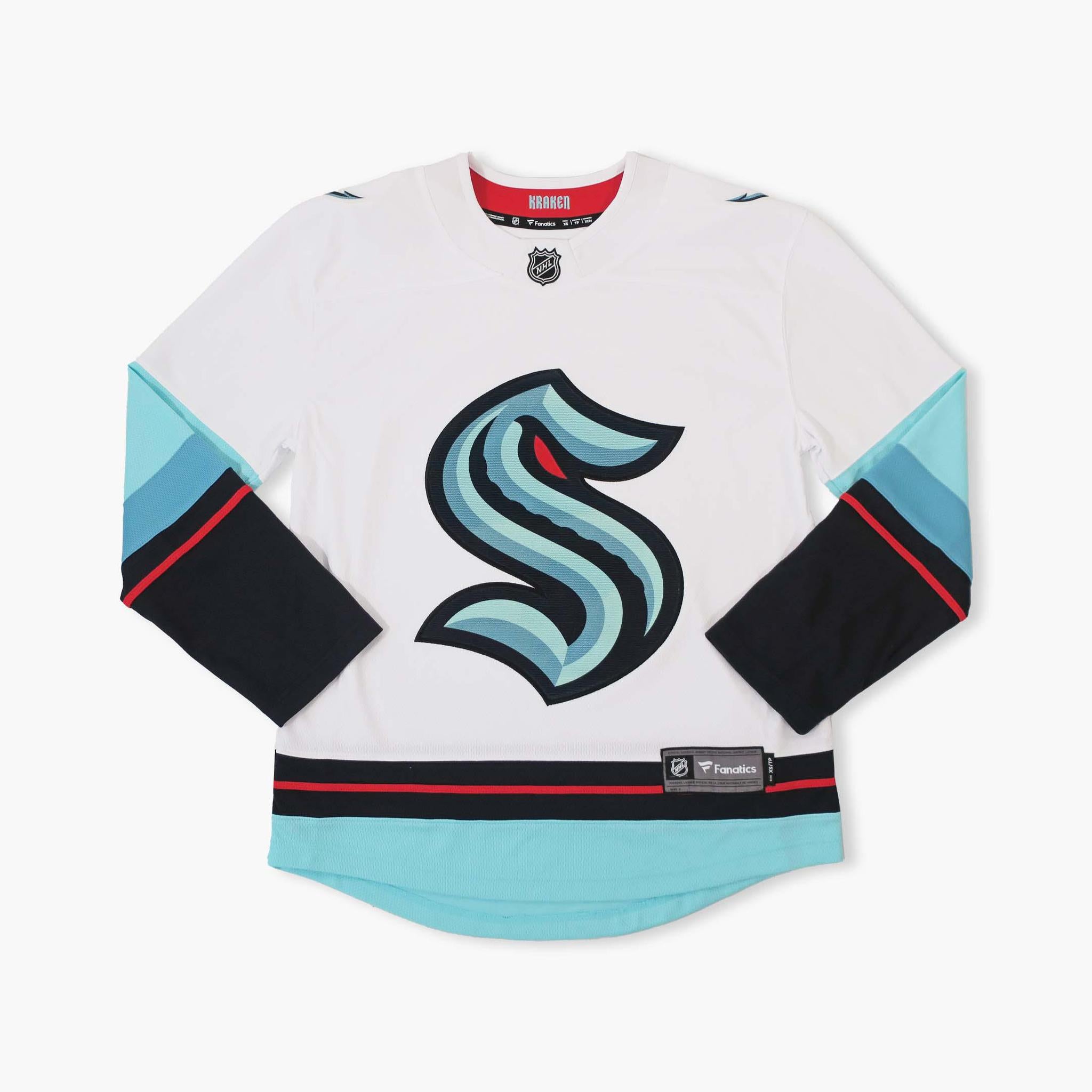 Seattle Kraken Away White Breakaway Jersey – Simply Seattle