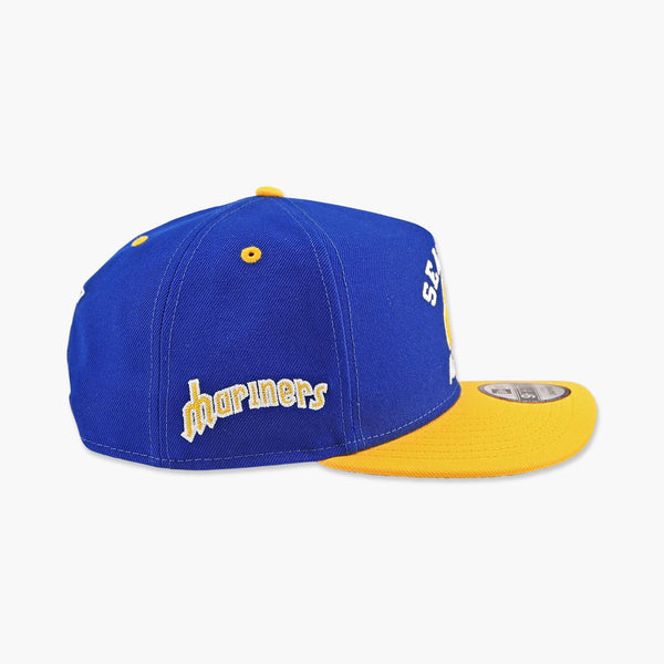 Seattle Mariners Royal Dugout Classic A-Frame Snapback
