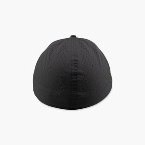 Seattle SuperSonics Black Perforated Orbit Logo FlexFit Hat