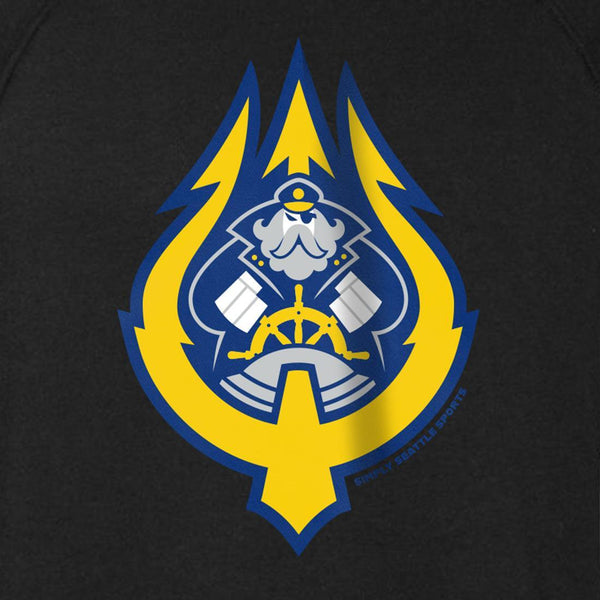 SoDo Seadog Premium Black Crewneck