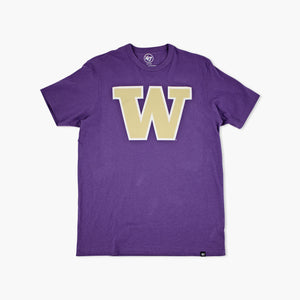 Washington Huskies Regent Purple Primary Logo T-Shirt