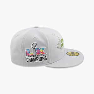 Seattle Seahawks Logo Super Bowl LX Champions Rivalry Edition Fitted Hat