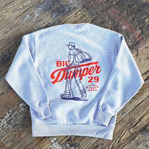 The Gameday Gray Crewneck, Big Dumper Collection