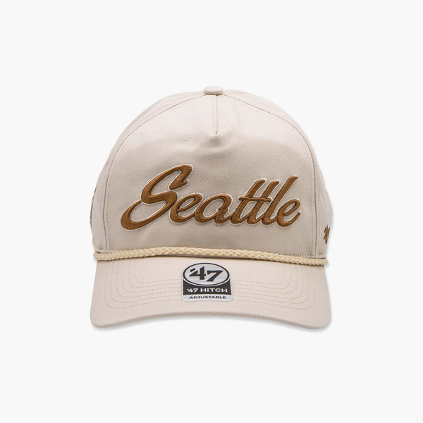 Seattle Mariners Bone Grey Overhand Hitch Snapback