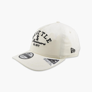 Seattle Mariners Steelheads Cream Stacked Golfer Snapback