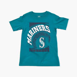 Seattle Mariners Teal Off Speed Pitch Youth T-Shirt