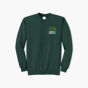 The Pitch Green Crewneck