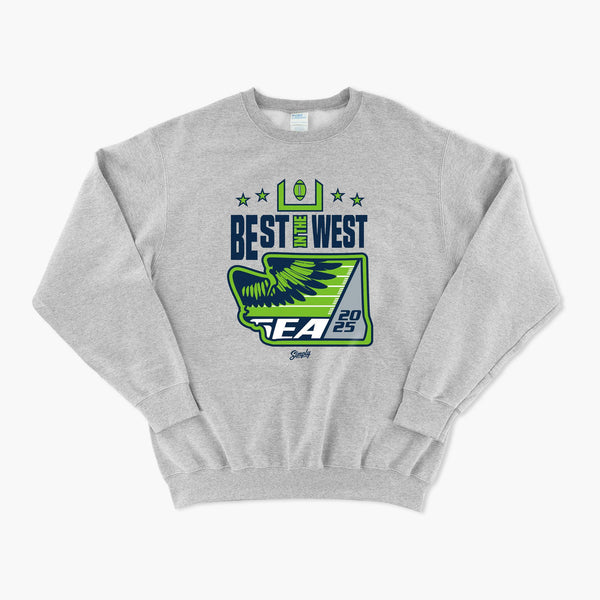 Best In the West 2025 Seattle Football Crewneck
