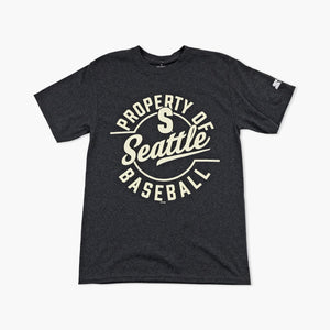 Seattle Mariners Steelheads Black Script Starter T-Shirt