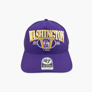 Washington Huskies Purple Deluxia Hitch Snapback