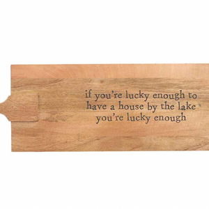 MUDPIE Large Lake Cutting Board