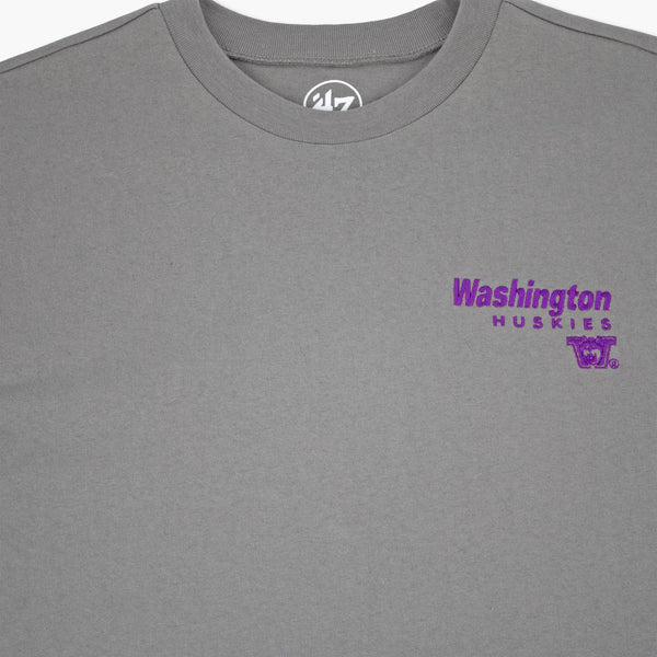 Washington Huskies Wolf Grey Heavyweight Premium T-Shirt