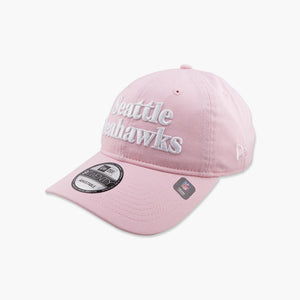 Seattle Seahawks 1980's Sideline Pink Adjustable Hat