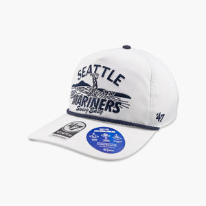 Seattle Mariners White Swing Easy Hitch Snapback