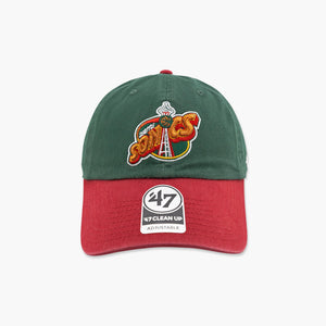 Seattle SuperSonics Two-Tone Space Needle Clean Up Adjustable Hat
